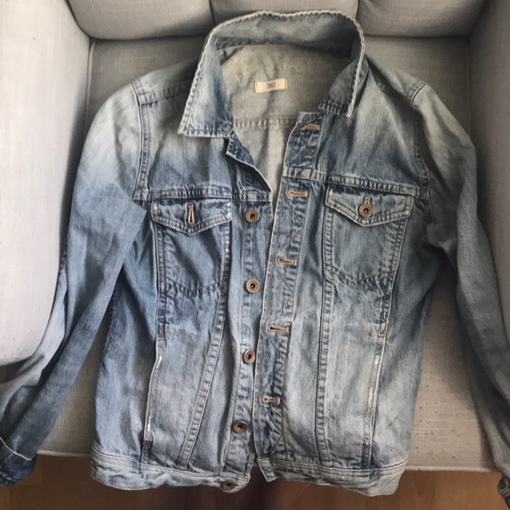 Distressed Denim Jacket